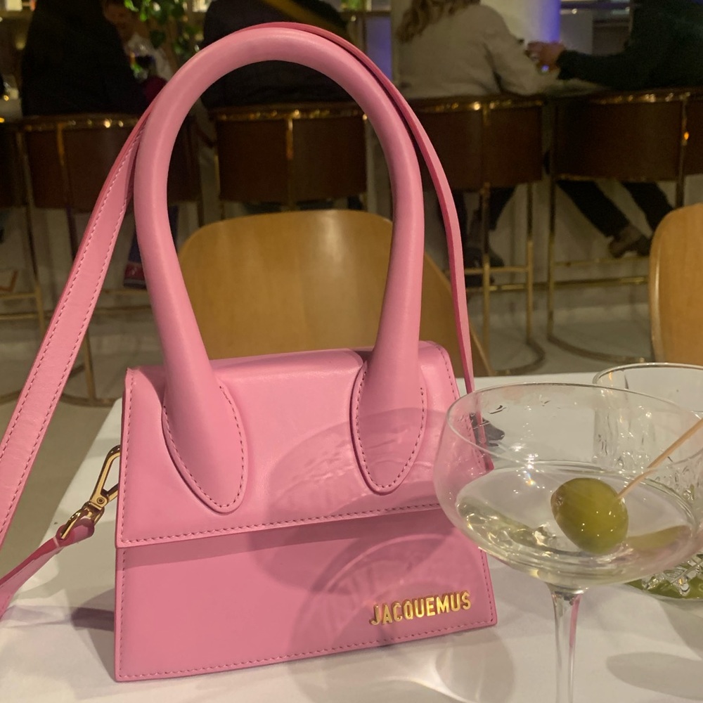 Jacquemus Pink le papier ‘Le Chiquito Moyen’ bag
